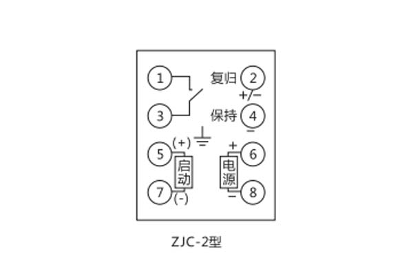 ZJC-2接線(xiàn)圖